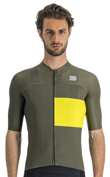 Sportful Snap - maglia ciclismo - uomo Green/Yellow S