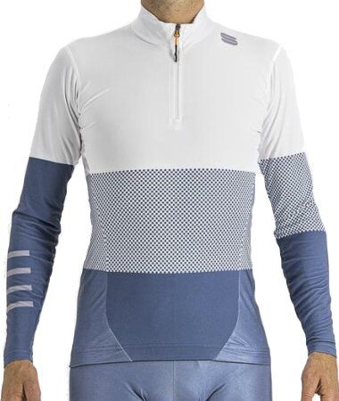 Sportful Squadra Jersey - maglia sci da fondo - uomo White/Light Blue XL