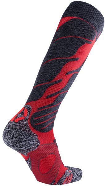 Uyn Magma - calze da sci - uomo Red/Grey 39/41