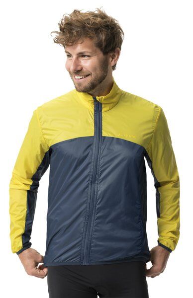 Vaude M Matera Air - giacca ciclismo - uomo Yellow/Blue 2XL
