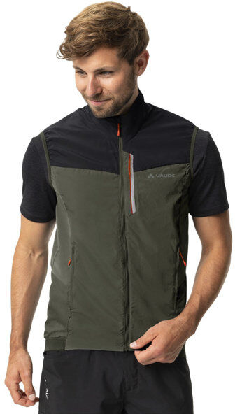 Vaude Me Matera Air - gilet ciclismo - uomo Dark Green/Black 3XL