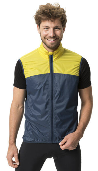 Vaude Me Matera Air - gilet ciclismo - uomo Yellow/Blue XL