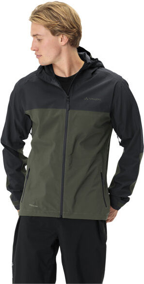 Vaude Moab Rain - giacca ciclismo - uomo Dark Green/Black L