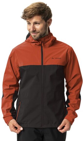 Vaude Moab Rain - giacca ciclismo - uomo Orange/Black M