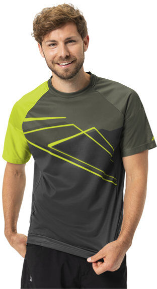 Vaude Moab VI - maglia MTB - uomo Black/Green S