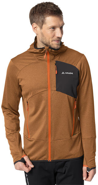 Vaude Monviso II M - felpa in pile - uomo Brown/Grey L