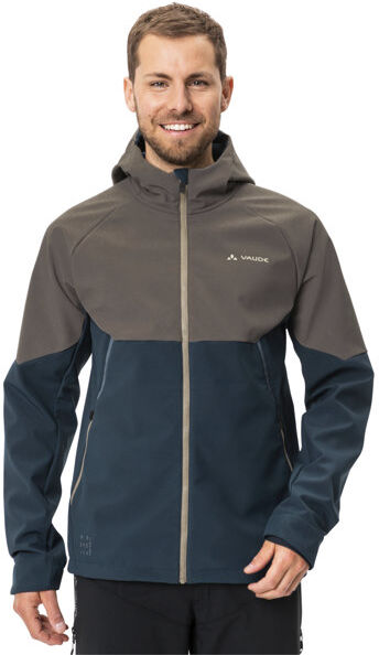 Vaude Qimsa Softshell - giacca MTB - uomo Brown/Blue S