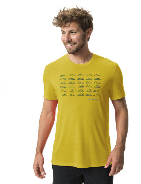 Vaude Tekoa II - T-shirt - uomo Yellow XL