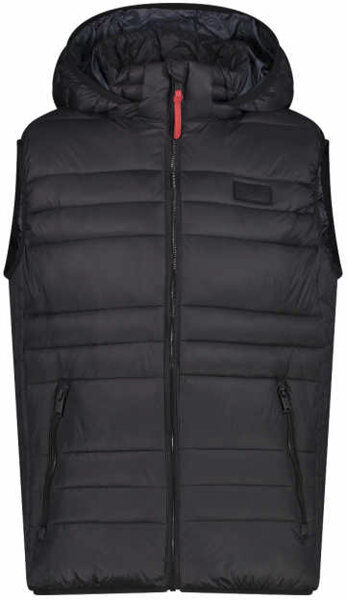 CMP Vest Zip Hood - gilet trekking - uomo - Black