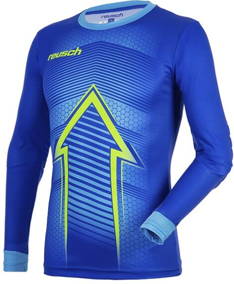 Reusch Match Pro Longsleeve Padded - maglia calcio - uomo - Blue/Yellow