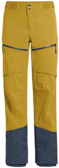 Vaude Monviso 3L - pantaloni sci alpinismo - uomo - Yellow/Blue