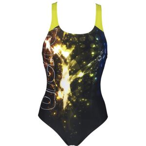 Arena W Vibration Swim Pro Back - costume intero - donna Black/Yellow 36 FR