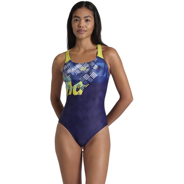 arena s splash point - costume intero - donna blue/light green 40