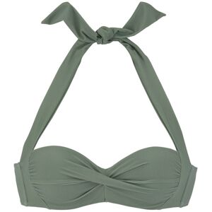 Lascana Wire Bandeau - Reggiseno Costume - Donna Green 40d