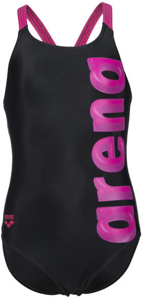 Arena Back Graphic - costume intero - bambina Black/Pink 6-7A