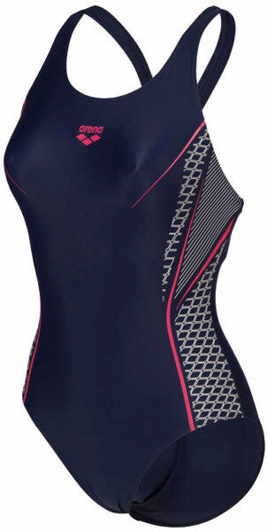 Arena W Modular V Back - costume intero - donna Dark Blue 36 FR