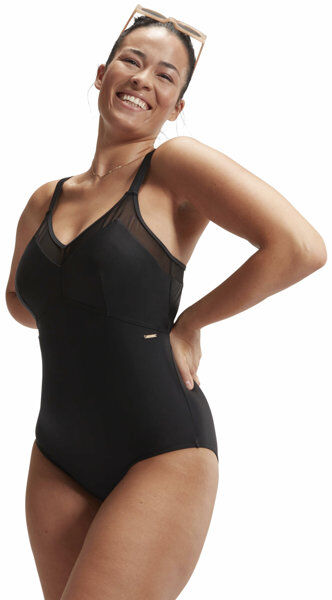 Speedo Shaping LuniaGlow - costume intero - donna Black 40