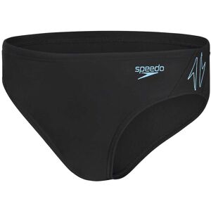 Speedo Hyper Boom Splice - slip costume - bambino Black/Blue 9/10