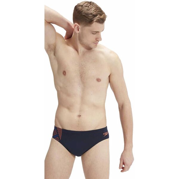 speedo 7cm tech panel m - slip costume - uomo dark blue 36