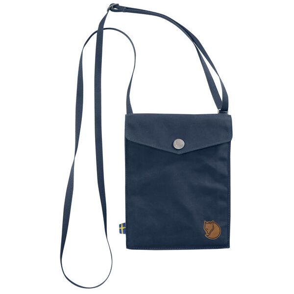 fjällräven pocket - borsa con tracolla navy