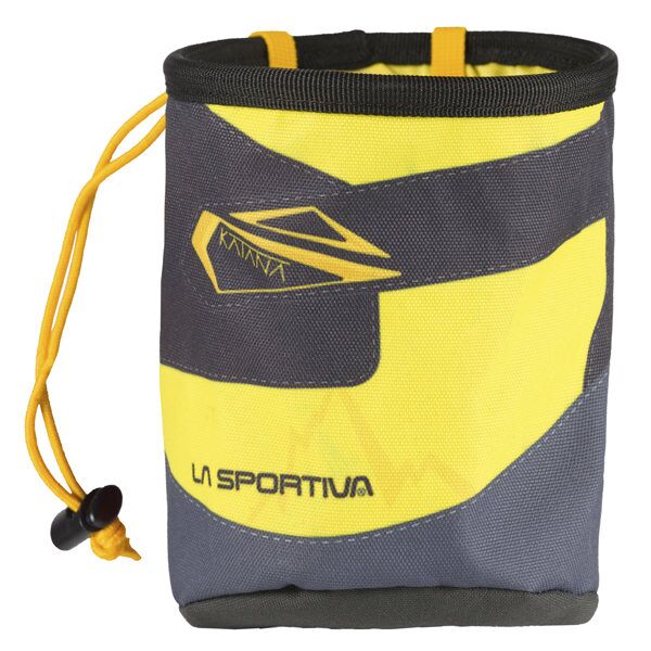 la sportiva katana chalk bag - porta magnesite yellow/grey