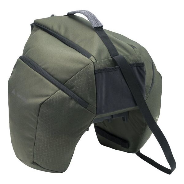 vaude esilkroad plus - borsa portapacchi green