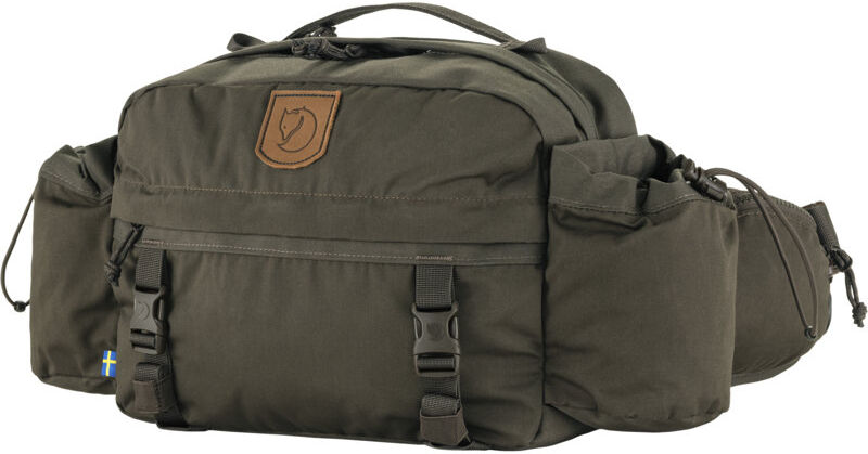 Fjällräven Singi Hip Pack 10 - marsupio Brown/Green