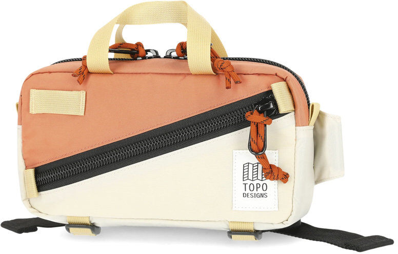 Topo Designs Mini Quick Pack - marsupio White/Rose