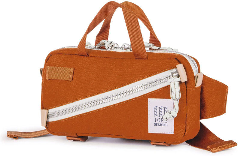 Topo Designs Mini Quick Pack - marsupio Orange/White