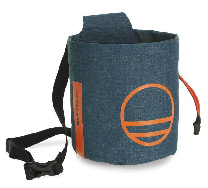 Wild Country Session Chalk Bag - portamagnesite Dark Blue/Orange