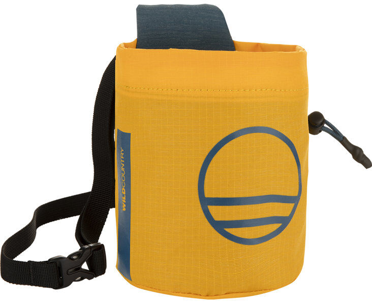 Wild Country Session Chalk Bag - portamagnesite Yellow/Blue