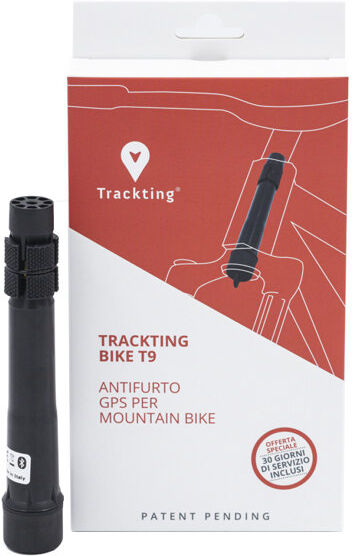 Trackting T9 - antifurto per biciclette Black