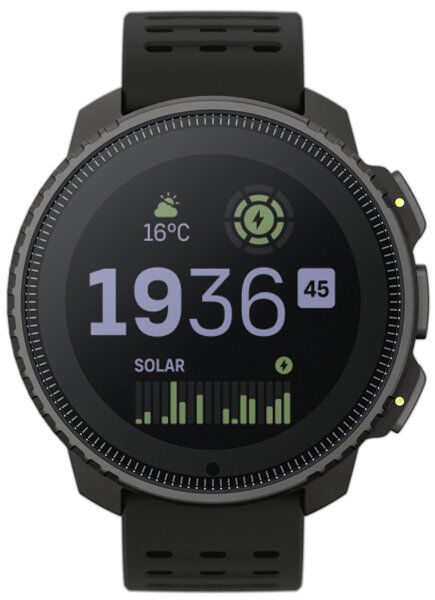 Suunto Vertical Steel Solar - orologio multifunzione Black