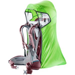 Deuter Kid Comfort Raincover Deluxe - tettuccio antipioggia per porta bimbo Green