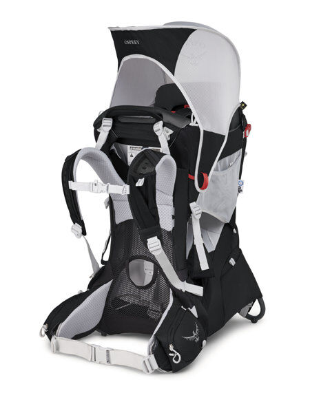 osprey poco plus - zaino porta bambino black