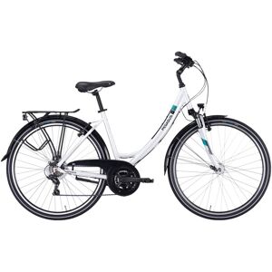 Pegasus Piazza 21 Wave - bicicletta da trekking - donna White 45