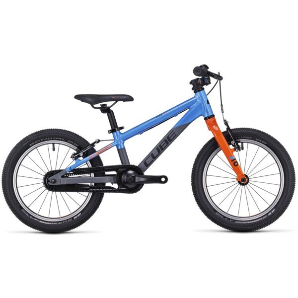 cube cubie160 - bici per bambini grey/blue/orange 16