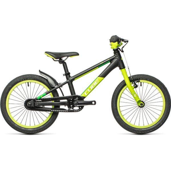 cube cubie 160 - bicicletta - bambino black/green 16