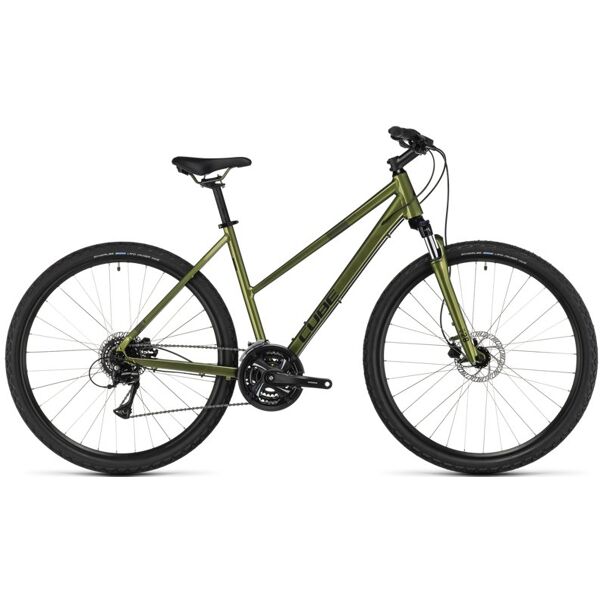 cube nature - bici da trekking - donna green m