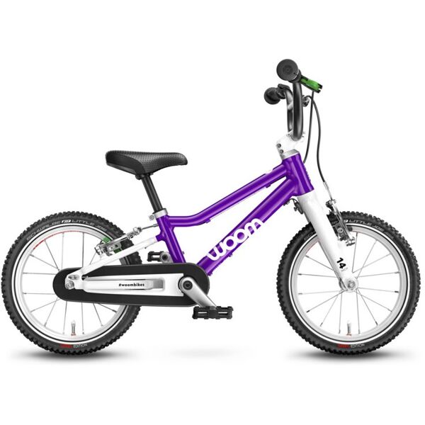 woom 2 - bicicletta da bambini - bambina purple/white 14