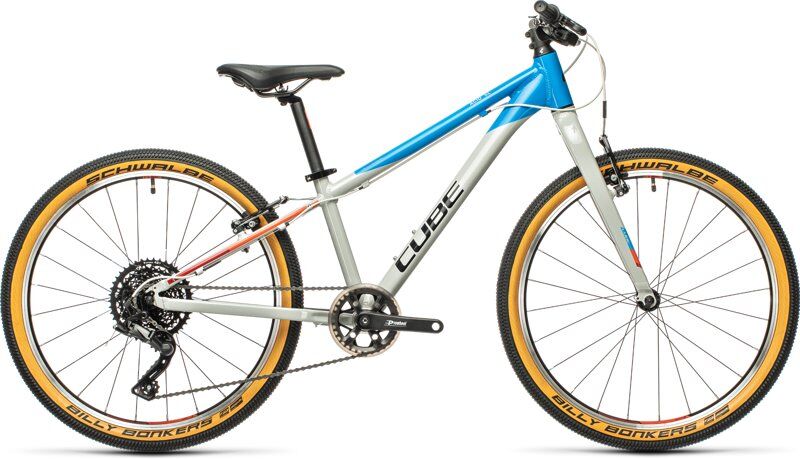 cube acid 240 sl - mountainbike - bambino grey/blue 24