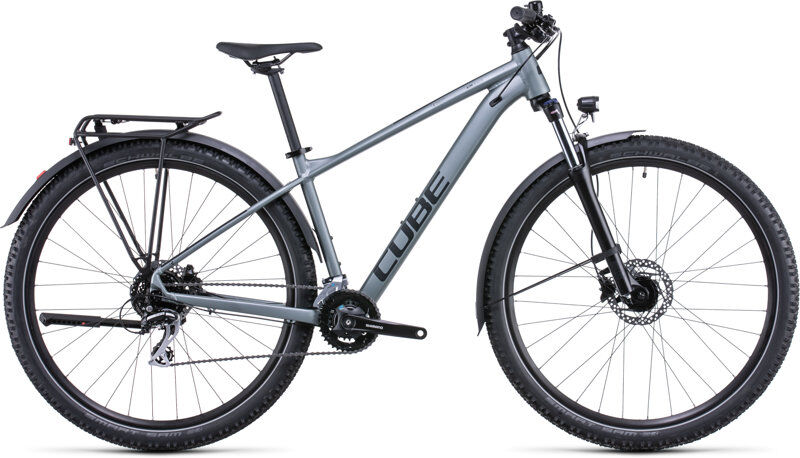 Cube Aim Race Allroad - bici trekking - uomo Grey/Black L