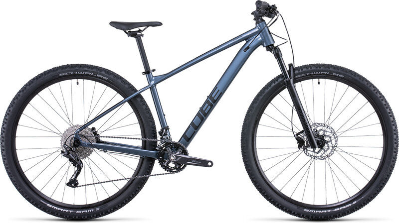 Cube Attention - MTB Cross Country Grey/Black XL