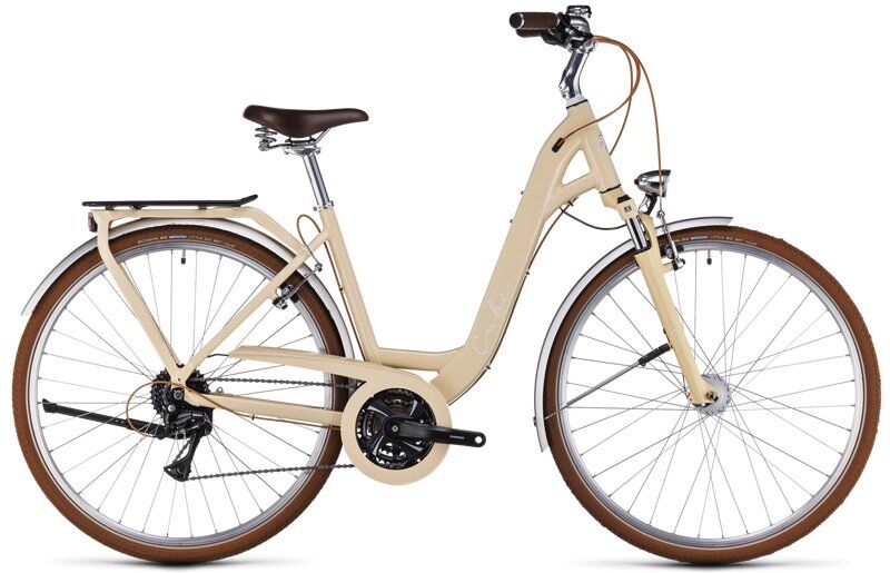 Cube Ella Ride Easy Entry - citybike - donna Beige/Brown S