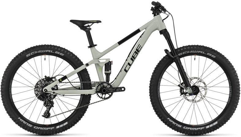 Cube Stereo 240 Pro - mountainbike - bambino Grey/Green 24