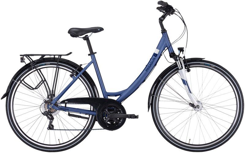 Pegasus Piazza 21 Wave - bicicletta da trekking - donna Blue 45