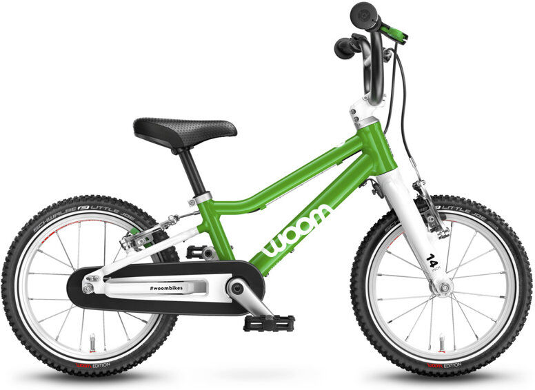 Woom 2 - bici da bambino Green 14''