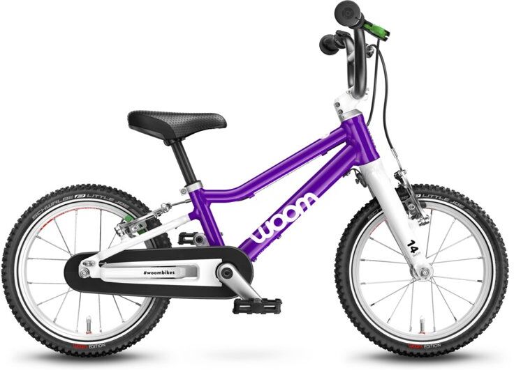 Woom 2 - bicicletta da bambini - bambina Purple/White 14