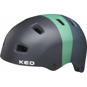 KED 5Forty - casco bici Black/Green L (57-62 cm)