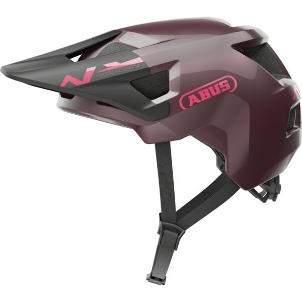 abus youdrop - casco mtb - bambini violet s